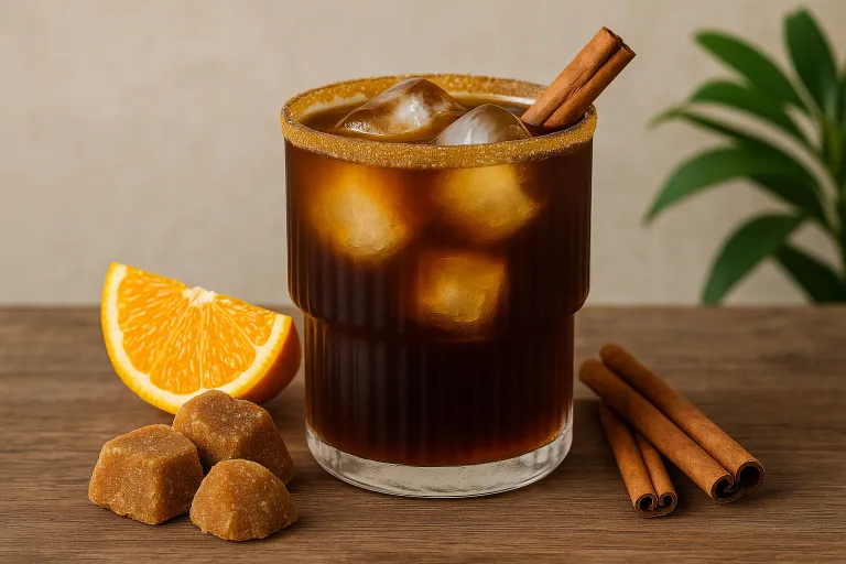Cold brew con panela y canela