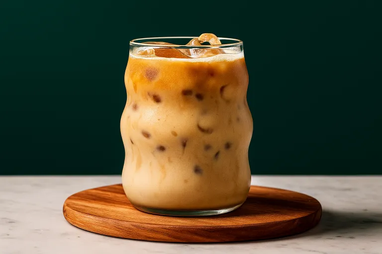 Cold brew latte con leche de avena